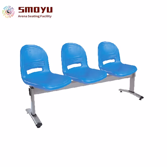 Cadeira de aço de 3 lugares, aeroporto, hospital, escritório, casa, hotel, móveis públicos, visitante, sala de recepção, cadeira de espera