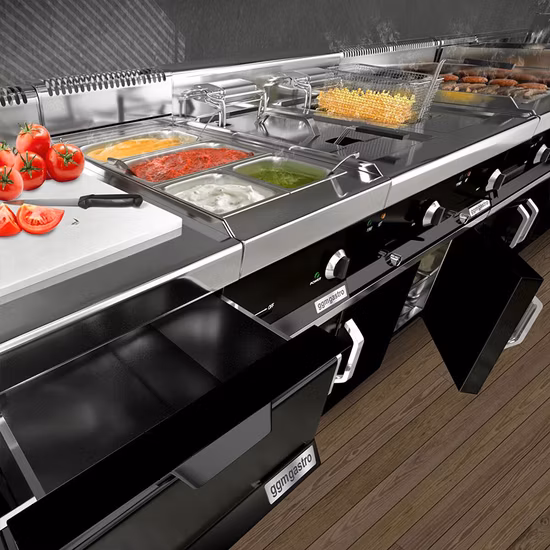 Armário de aço inoxidável comercial/mobiliário de cozinha de restaurante