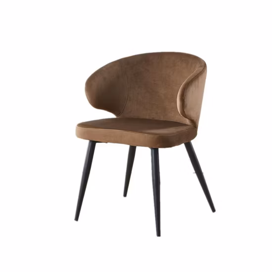 Mesa e cadeira para sala de hotel, cadeira de jantar, restaurante e cafeteria, móveis de aço para casa, estilo moderno, cadeira de jantar